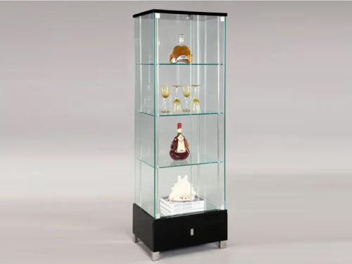 Modern Curio Cabinet (Black) CR020