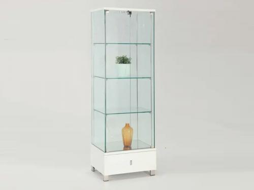 Modern Curio Cabinet (White) CR022