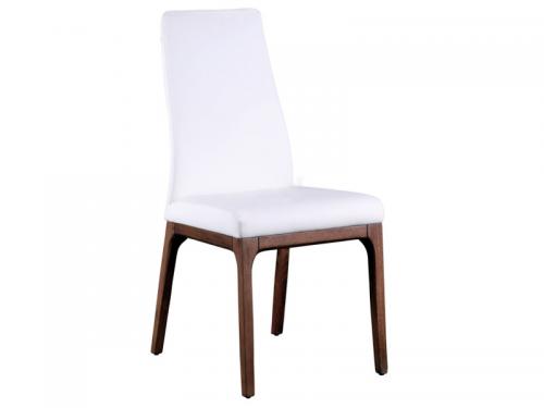 Modern Dining Chair (Walnut White) DCRO075