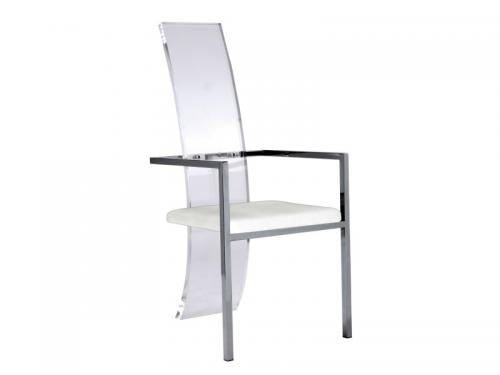 Modern Dining Chair (White) DCLA097