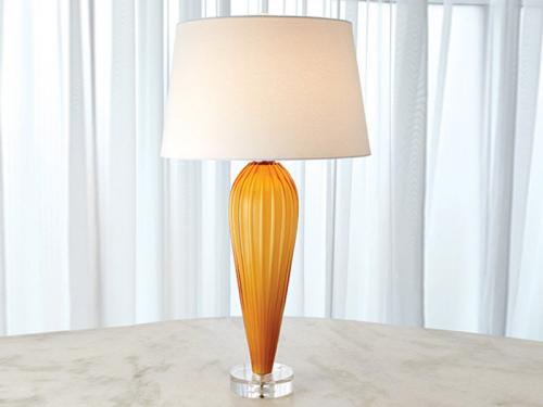 Modern Glass Lamp (Amber) TL001