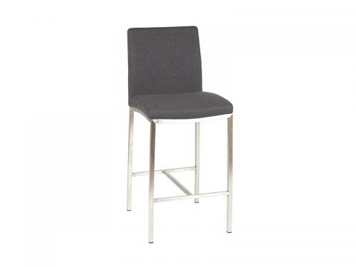 Adam Counter Height Stool (Graphite Fabric) - Stool 033