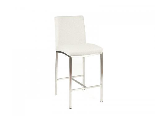 Adam Counter Height Stool (Dove Fabric) - Stool 034