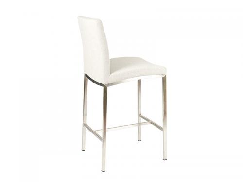 Adam Counter Height Stool (Dove Fabric) - Stool 034