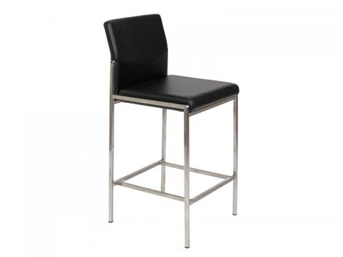 Angle Counter Height Stool (Black) - Stool 038