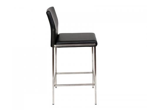 Angle Counter Height Stool (Black) - Stool 038