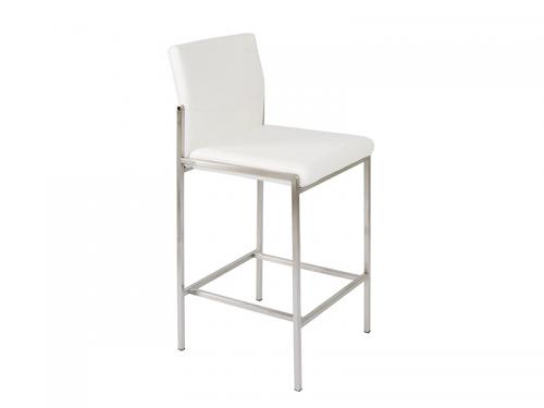 Angle Counter Height Stool (White) - Stool 041
