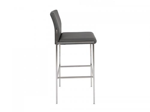 Angle Bar Height Stool (Grey) - Stool 042