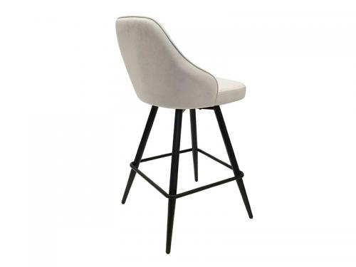 Daphne Stool (Stone Fabric ) - Stool 060