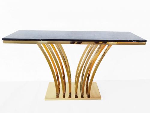 Modern Dining Table (Gold) DT063