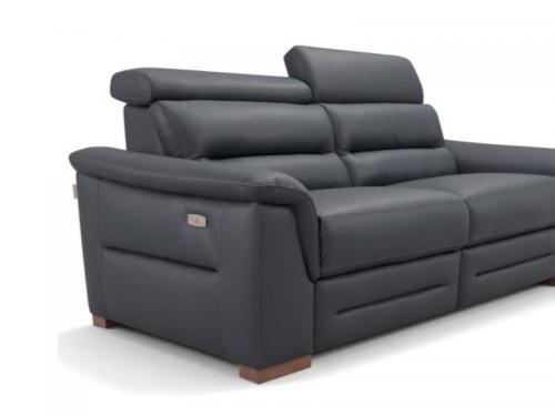 Modern Leather Power Reclining Sofa - MSC57 SOF