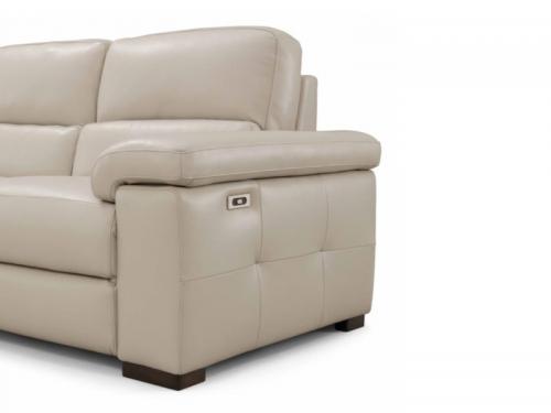 Modern Leather Power Reclining Sofa - MSC66 SOF