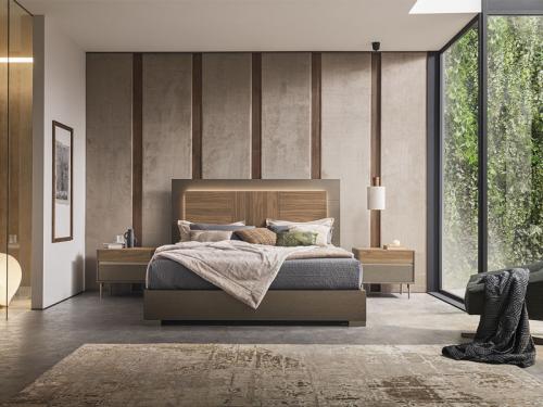 Contemporary City Life Nightstand - NS030