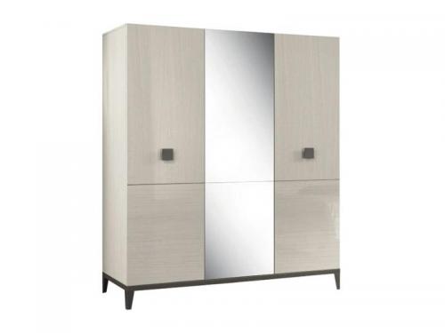 Modern 3 Mont Blanc Door Swinging Wardrobe SW003