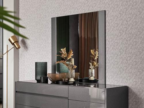Contemporary Graphite Bedroom Collection - Graphite