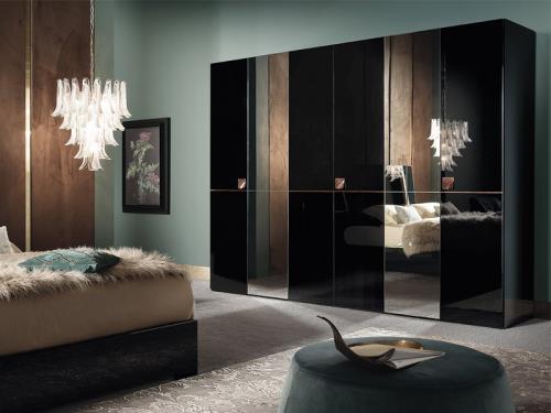 Contemporary Mont Noir Bedroom Set - BDMN03