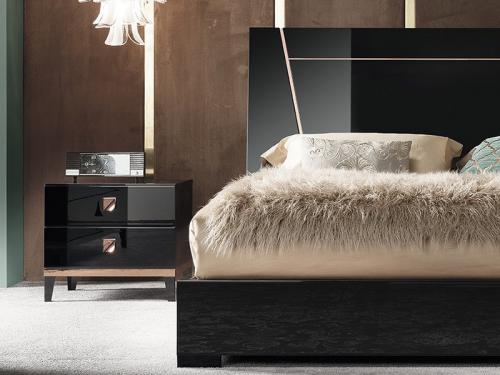 Contemporary Mont Noir Bedroom Set - BDMN03