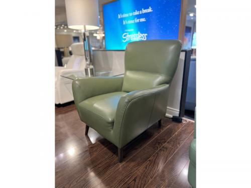 Modern Leather Club Chair CH10