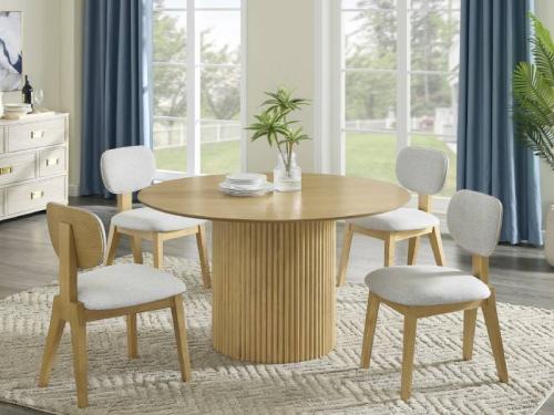 Terra 5 Piece Dining Set in Natural DR16