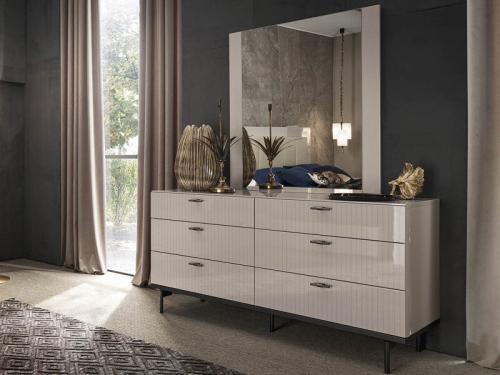 Modern Claire Dresser with 6 Drawers DR007