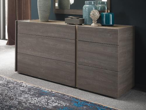 Modern Nizza Dresser with 6 Drawers DR008