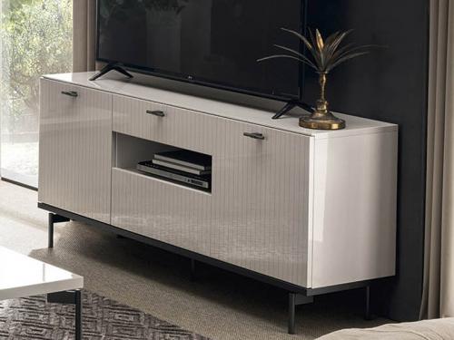 Modern Claire TV Base with 2 Doors BS011