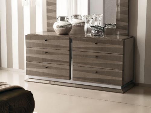 Modern Monaco Dresser with 6 Drawers DR016