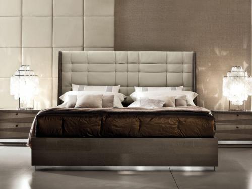 Modern Monaco Bed with Upholstered Headboard BD024