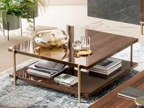 Modern Mid Century Square Table TB023