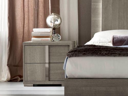 Modern Tivoli Nightstand with 2 Drawers NS024