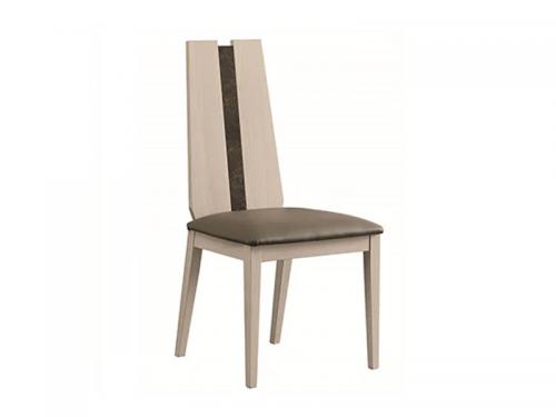 Modern Teodora Dining Chair with Seat and Back Ecoleather 2 Chairs DC015