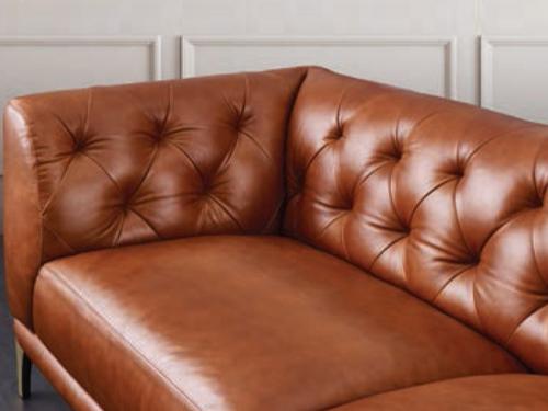 Modern Genuine Leather Sofa GLHT04
