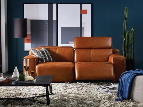 Modern Recliner Leather Sofa RLHT001