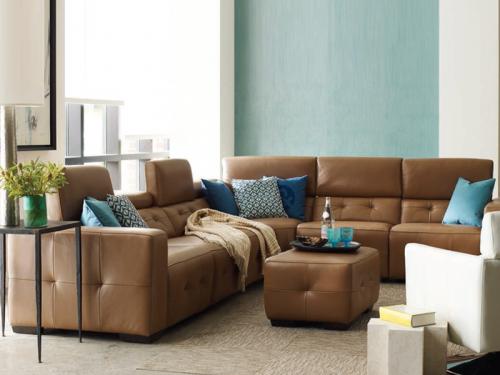 Modern Sectional Leather Sofa SSHT005