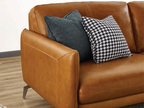 Modern Leather Loveseat HT GL-11884