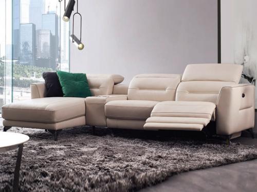 Modern Recliner Leather Sofa RLHT004