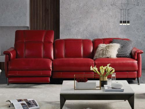 Modern Recliner Leather Sofa RLHT005
