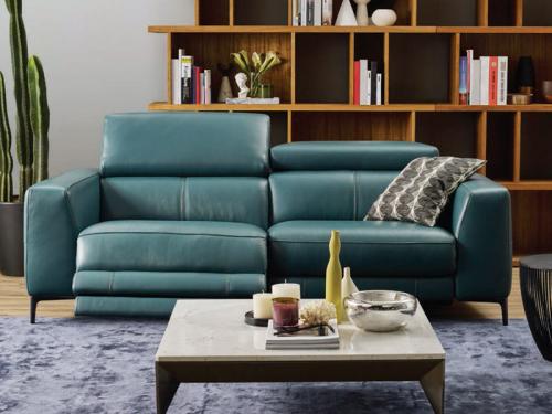 Modern Recliner Leather Sofa RLHT009
