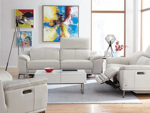 Modern Recliner Leather Sofa RLHT010