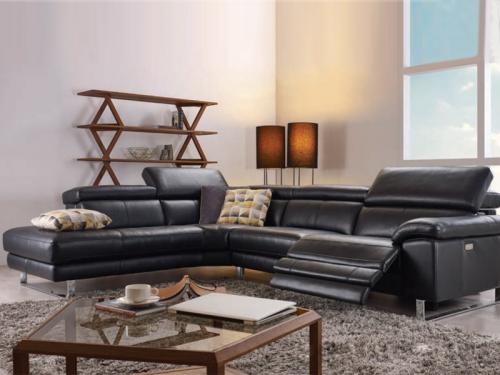 Modern Recliner Leather Sofa RLHT013