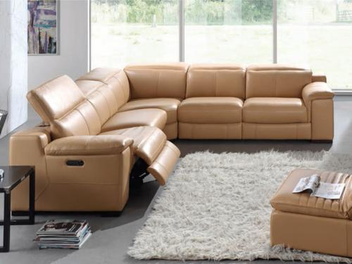 Modern Recliner Leather Sofa RLHT021