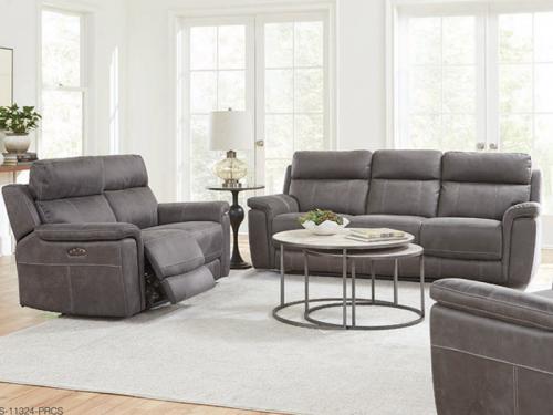 Modern Recliner Leather Sofa RLHT028