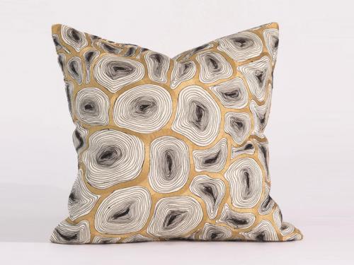 Modern Pillow (Black and Gold) PL01