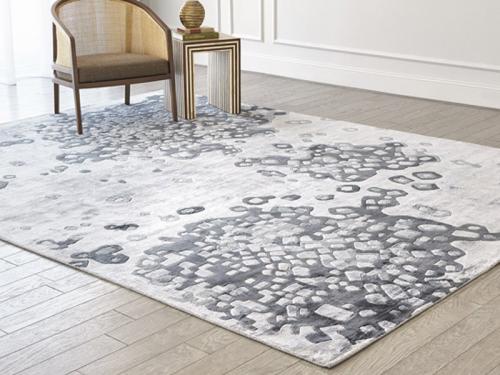 Modern Area Rug (Blue) Rug10