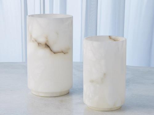 Modern Cylinder Vase (White) VS001