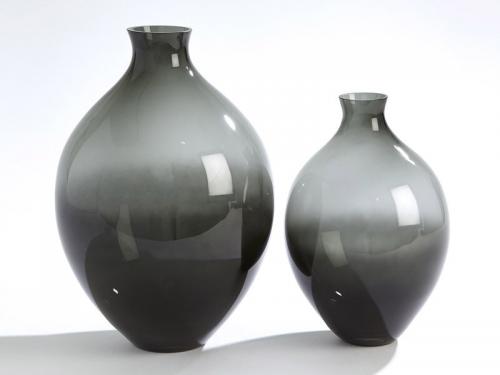 Modern Glass Vase (Grey) VS015