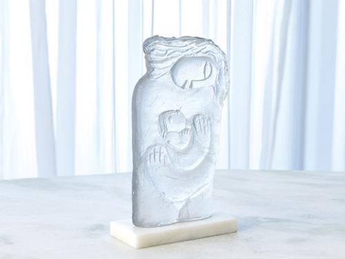 Modern Mother and Child Case Glass Sculpture SL11